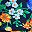 Navy Poppy Floral