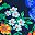 Navy Poppy Floral