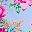 Cloud Blue Floral