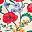 Egret Poppy Floral