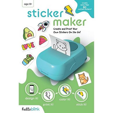 Hello Blink Sticker Maker