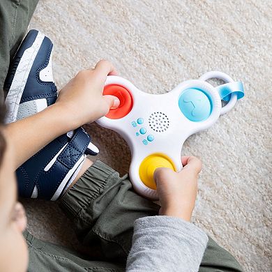 Chuckle & Roar Pop It and Glow Stroller & Bag Ring