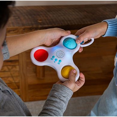 Chuckle & Roar Pop It and Glow Stroller & Bag Ring