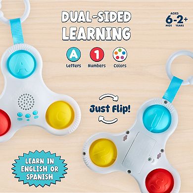 Chuckle & Roar Pop It and Glow Stroller & Bag Ring