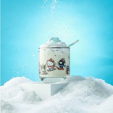 JoyJolt Hello Kitty and Friends Winter Wonderland 4-Pack Short Glass Set