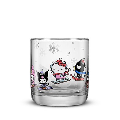 JoyJolt Hello Kitty and Friends Winter Wonderland 4-Pack Short Glass Set