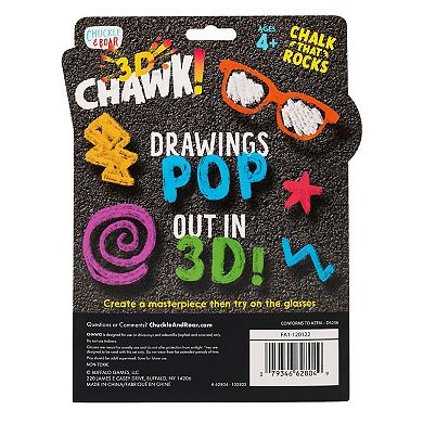 Chuckle & Roar 5-pk. 3D Chawk! Chalk Set
