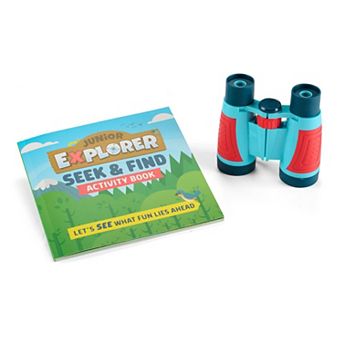 Chuckle & Roar Jr. Explorer Binoculars with Activity Book