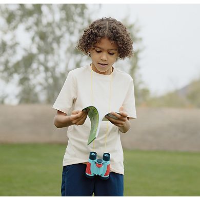 Chuckle & Roar Jr. Explorer Binoculars with Activity Book