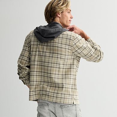 Men's Trinity Coast Hooded Flannel Shirt