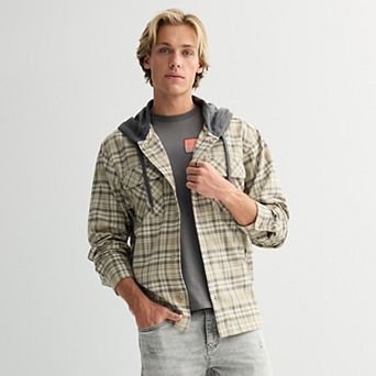 Men's Trinity Coast Hooded Flannel Shirt