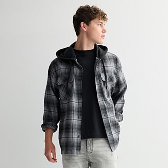 Men's Trinity Coast Hooded Flannel Shirt