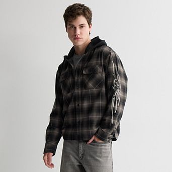 Men's Trinity Coast Hooded Flannel Shirt