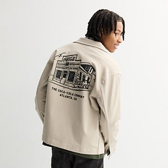 Men's Coca-Cola Graphic Workwear Jacket