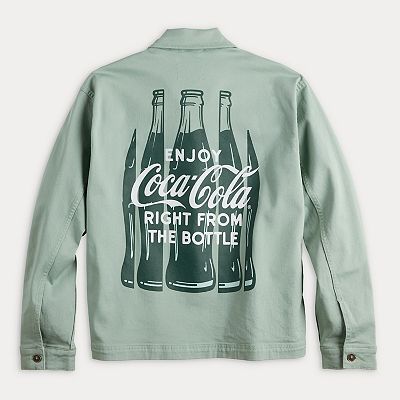Canterbury XL ウォームアップウェア Coca-Cola Men's Coca-Cola Workwear Jacket