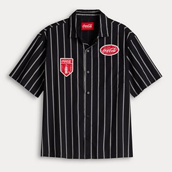 Men's Diner Striped Work Shirt
