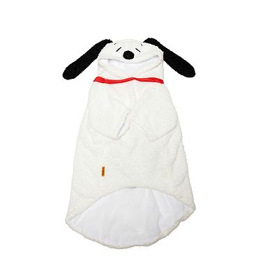 Woof Snoopy Classic Face Pet Costume Hoodie