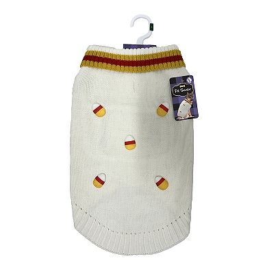 Woof Candy Corn Pet Sweater
