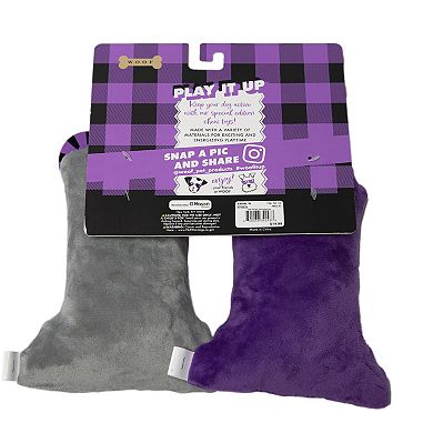 Woof 2-pk. Multi-squeaker Tombstone Dog Toys