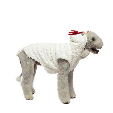 Woof Hooded Chicken Dog Costume
