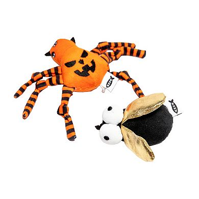 Meow 2-pk. Spider Fly Catnip Plush Pet Toys