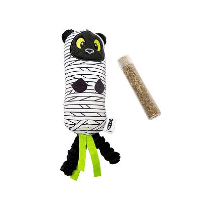 Meow Mummy Cat Refillable Catnip Plush Pet Toy