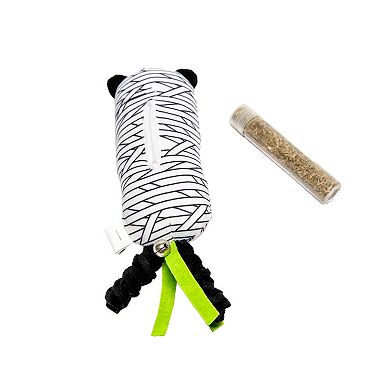 Meow Mummy Cat Refillable Catnip Plush Pet Toy