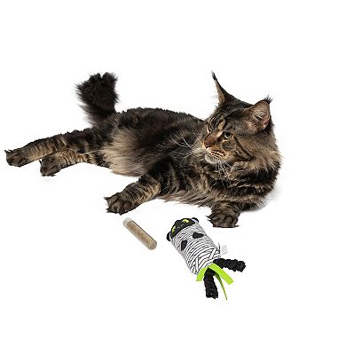 Meow Mummy Cat Refillable Catnip Plush Pet Toy