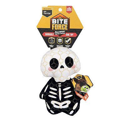 Bite Force Plush Skeleton Pet Toy