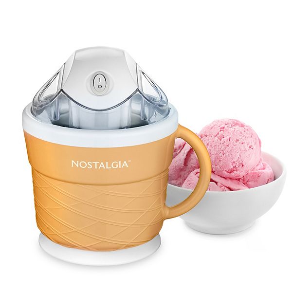 Nostalgia Electrics 1.5-Pint Electric Ice Cream Maker - White