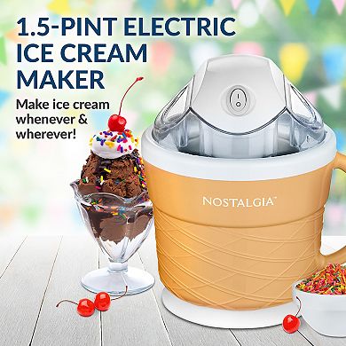Nostalgia Electrics 1.5-Pint Electric Ice Cream Maker