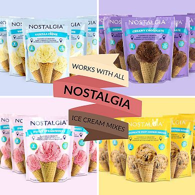 Nostalgia Electrics 1.5-Pint Electric Ice Cream Maker