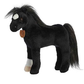 Aurora Large Black Breyer Showstoppers 13" Thoroughbred Exquisite Stuffed Animal