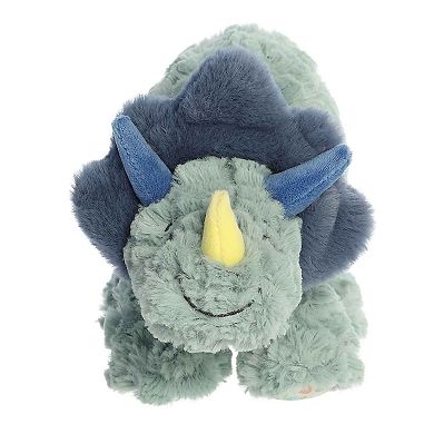 ebba Medium Green Softiesaurus 12" Traci Triceratops Adorable Baby Stuffed Animal