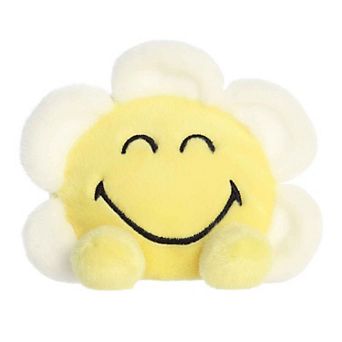Aurora Mini Yellow SMILEYWORLD Palm Pals 5" Daisy Vibrant Stuffed Animal
