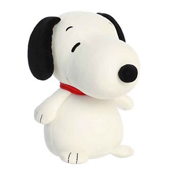 Aurora Small White Peanuts 8.5" Squishy Snoopy Adorable Stuffed Animal