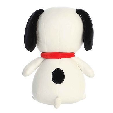 Aurora Small White Peanuts 8.5" Squishy Snoopy Adorable Stuffed Animal