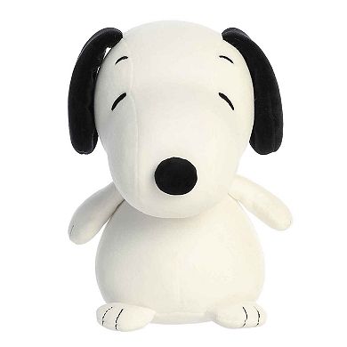 Aurora Small White Peanuts 8.5" Squishy Snoopy Adorable Stuffed Animal