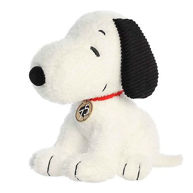 Aurora Medium White Peanuts 10" 75th Anniversary Limited Edition Snoopy Adorable Stuffed Animal