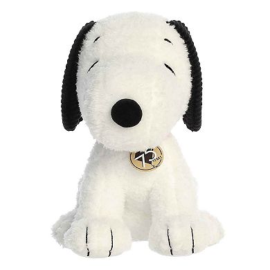 Aurora Medium White Peanuts 10" 75th Anniversary Limited Edition Snoopy Adorable Stuffed Animal