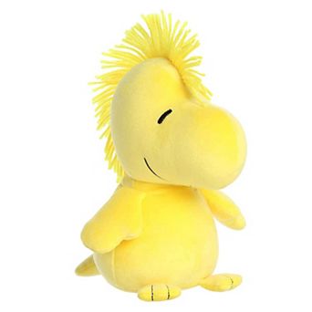 Aurora Small Yellow Peanuts 8.5" Squishy Woodstock Adorable Stuffed Animal