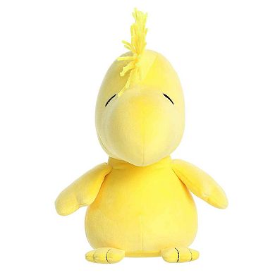 Aurora Small Yellow Peanuts 8.5" Squishy Woodstock Adorable Stuffed Animal