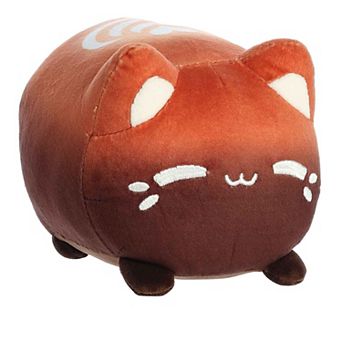 Aurora Small Brown Tasty Peach 7" Catpuccino Meowchi Enchanting Stuffed Animal