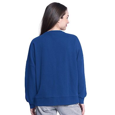 Women's G-III 4Her by Carl Banks Royal Philadelphia 76ers Athletic Pullover Sweatshirt