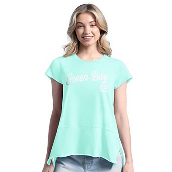 Women's Margaritaville Green Green Bay Packers Gametime Is Paradise T-Shirt