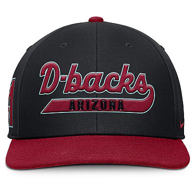 Men's Nike Black/Red Arizona Diamondbacks Pro Performance Snapback Hat