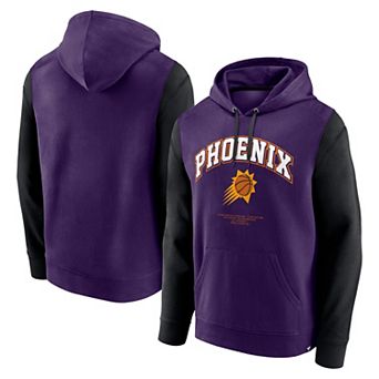 Men's Fanatics Purple/Black Phoenix Suns Scorer Pullover Hoodie
