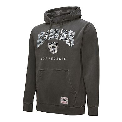 Mitchell & Ness Gray Los Angeles Raiders Slot Pullover Hoodie