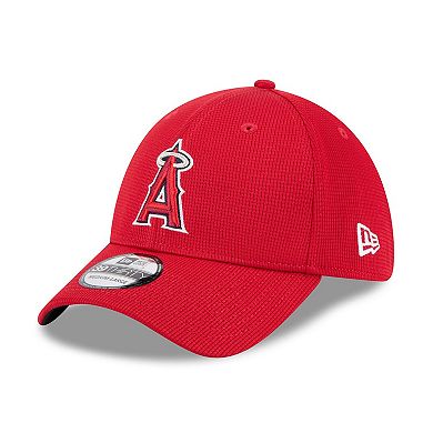 Men's New Era Red Los Angeles Angels 2025 Spring Training 39THIRTY Flex Hat