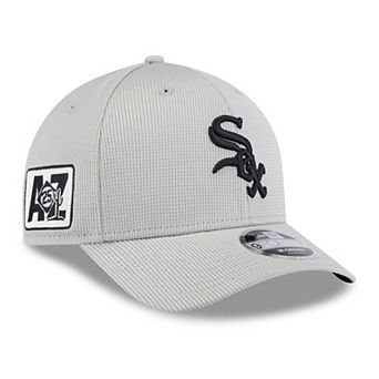 Men's New Era Gray Chicago White Sox 2025 Spring Training 9FORTY Adjustable Hat